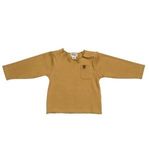 KidWild Brand Organic Pocket Tee - Ochre